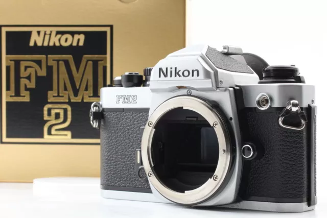 [Fast neuwertig+++ im Karton] Nikon neue FM2 FM2N silberne...