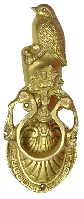 Bird Shape Door Bell Victorian Style Handcrafted Brass Door Knocker Home Décor