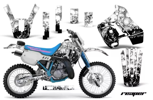 Dirt Bike Grafica Kit Decalcomania Adesivo Per Kawasaki KDX200 89-94 Reaper