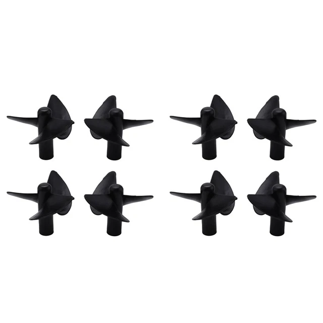 Hélice De Rechange Pour Bateau RC Flytec 2011-5 – Lot De 4 Pièces, Sens Positif Et Négatif – Pièce De Réparation Pour Appât Et Fish Finder