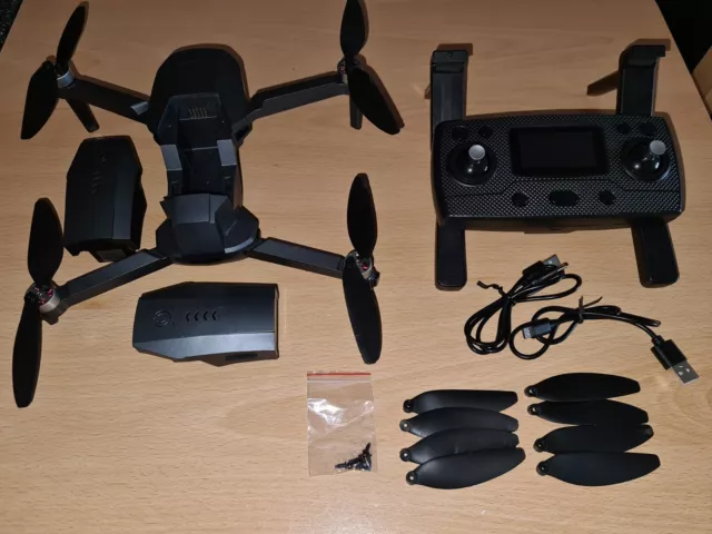 ZLL SG907 MAX Quadcopter, 2 Batts & Bag FPV GPS 4K Gimbal Foldable RC Drone