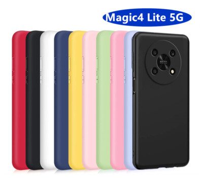 BLU Cover Custodie Morbido Silicone Sottile TPU  Gomma per Honor Magic4 Lite 5G 