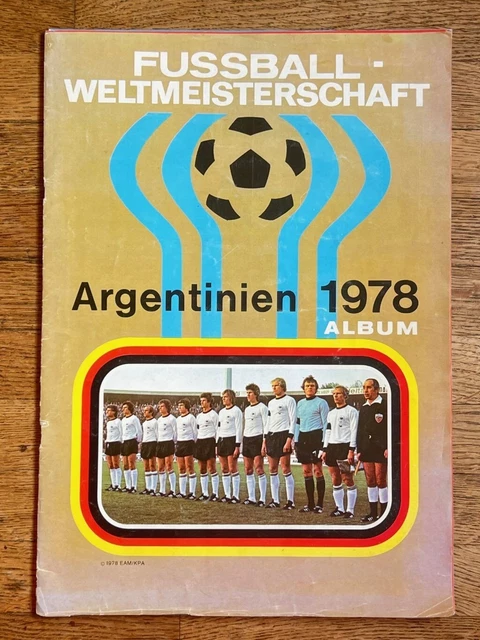 Album Vignette Football Pif Gadget Vaillant Mundial 78 Non Complet No