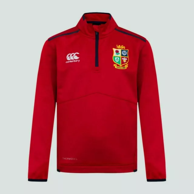 CCC Canterbury British & Irish Lions Rugby 2021 Thermoreg 1/4 Zip Fleece Kid's