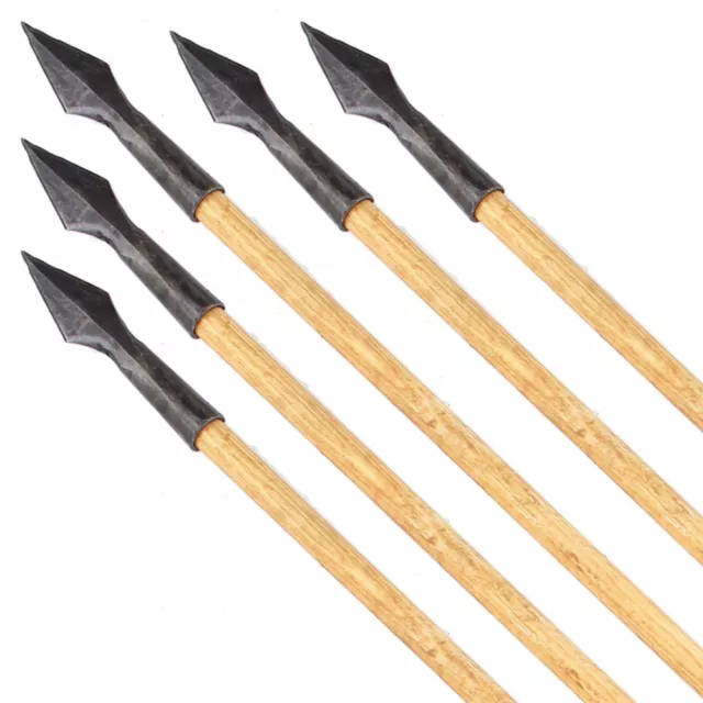 Ancient Viking Ravenscar Iron Bodkin Point 5 piece Set Arrowheads 3