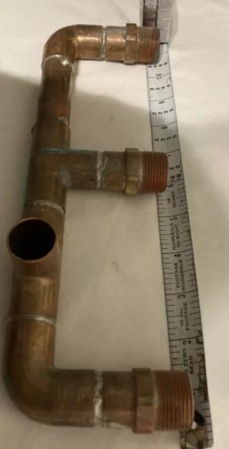 Lot  Of Copper Sweat Tee/ Couplers/ 90degree NIBCO ID Reducing Plumbing Fittings