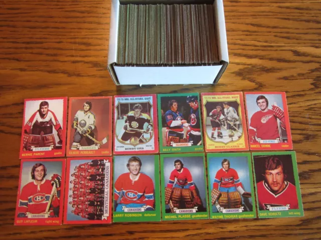 1973-74 - OPC - O-Pee-Chee - Complete set 1-264 - ORR, Robinson RC, B Smith RC