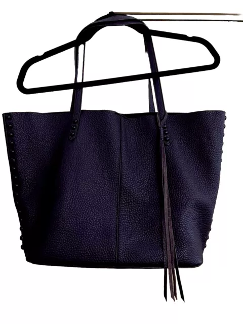 REBECCA MINKOFF 20 Long Jody East West Tote Leather Purple
