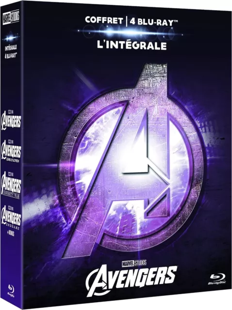 COFFRET BLURAY - THE AVENGERS - INTEGRALE - Neuf sous blister - Edition Fr