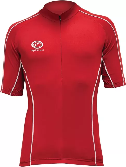 Optimum Uomini Jersey camicia Maglia ciclismo camicia funzionale a maniche corte