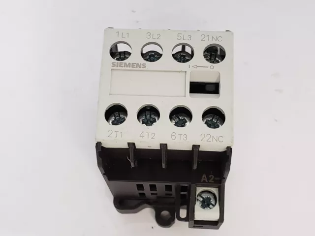 Siemens 3Tg1001-0Ac2 Contactor 1Nc 24Vac