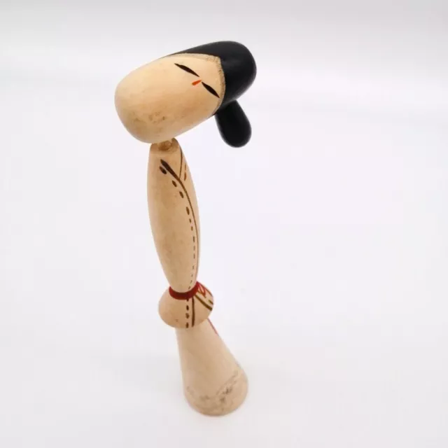 19cm Japanese Creative KOKESHI Doll Vintage SOSAKU Hand Painted Interior KOA907