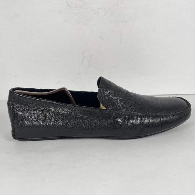 COLE HAAN MENS Hughes Grand Venetian II Loafers Shoes Black  display picture 3