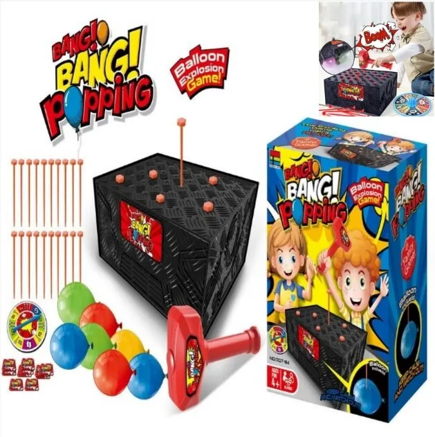 Wack a Balloon Game, Blast Box Balloon Game, Whack a Balloon Game, Desktop  Tricky Balloon Board Games for Family Party