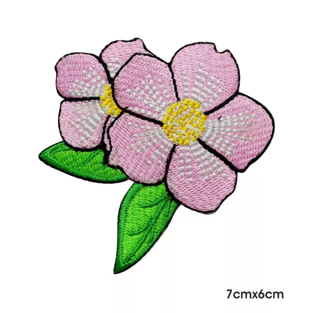 Wild Rose Patch, Alberta Rose Patch , Rose patch, Embroidered Iron on patch