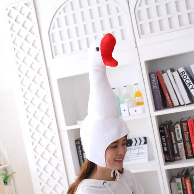 Goose Plush Hat for Kids & Adults - Halloween, Easter, Christmas Costume-LR