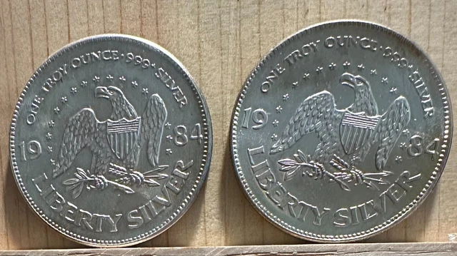 999ファインシルバー リバティ 1 Gram .999 Fine Silver - Liberty Eagle Design