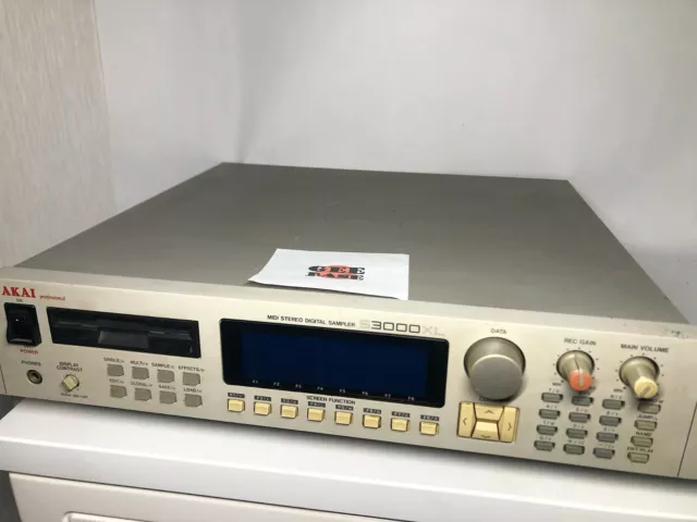 Akai S3000XL Digital Stereo Sampler Good Working Free Shipping