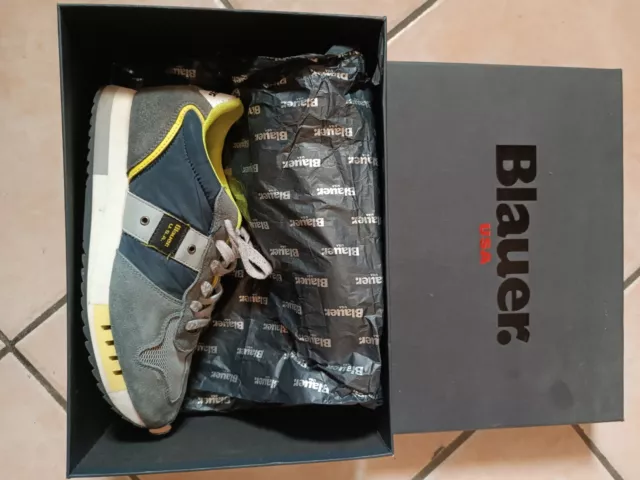 Blauer Scarpe Uomo Stringate S3QUEENS01 Sneakers