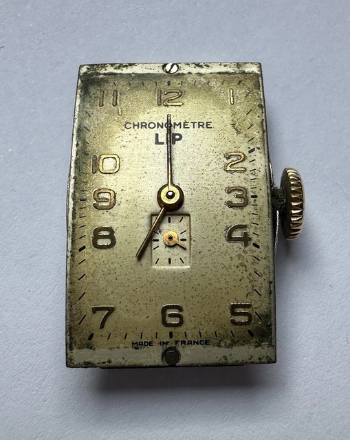 Mouvement De Montre LIP Femme Mécanique - Ne Fonctionne Pas, Pour Pièces