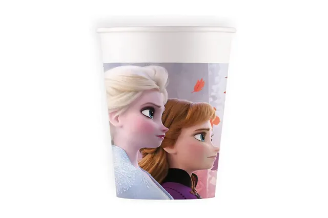 Set Bicchieri Carta 8pz Frozen Disney da Festa Compleanno Party a Tema Bambina