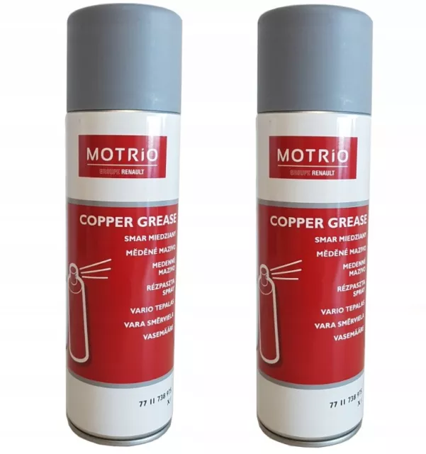 2X Graisse Au Cuivre Motrio  500Ml D'origine