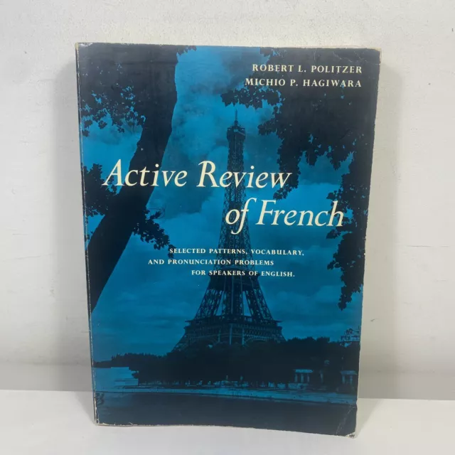 Active Review of French by Robert L Politzer & Michio P Hagiwara Large Paperback