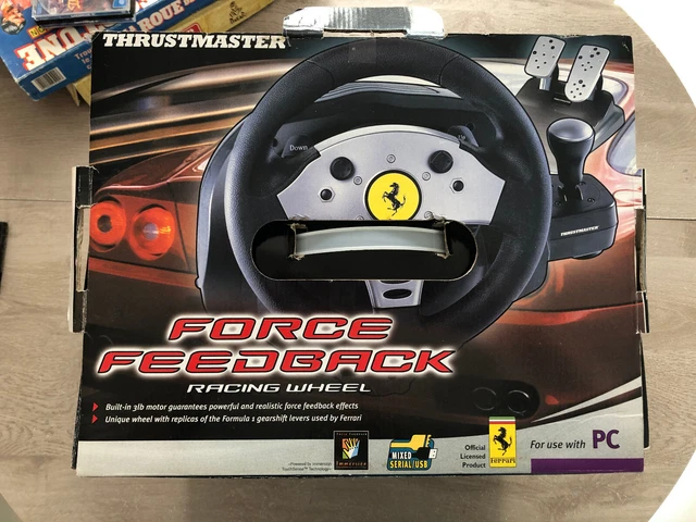 Volant Thrustmaster Ferrari GT 2-in-1 Force Feedback - Neuf Pour PS2 & PC