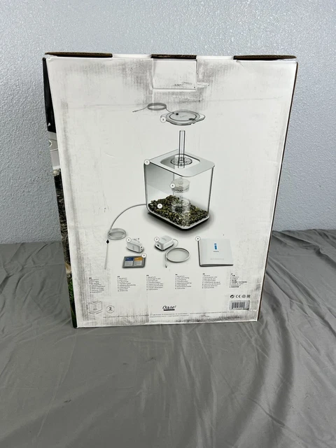 BiOrb FLOW 15 Liter (4 Gallon) w/ LED Fixture 12.4 x 8.2 x 11.8 inches 3