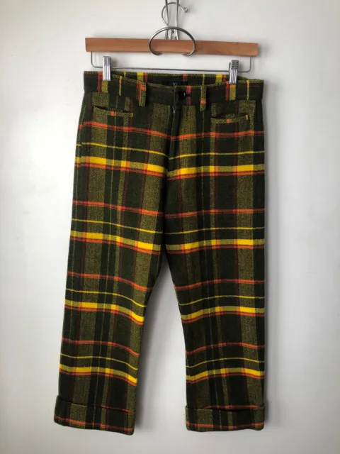 Y's Yohji Yamamoto Plaid Pants 2