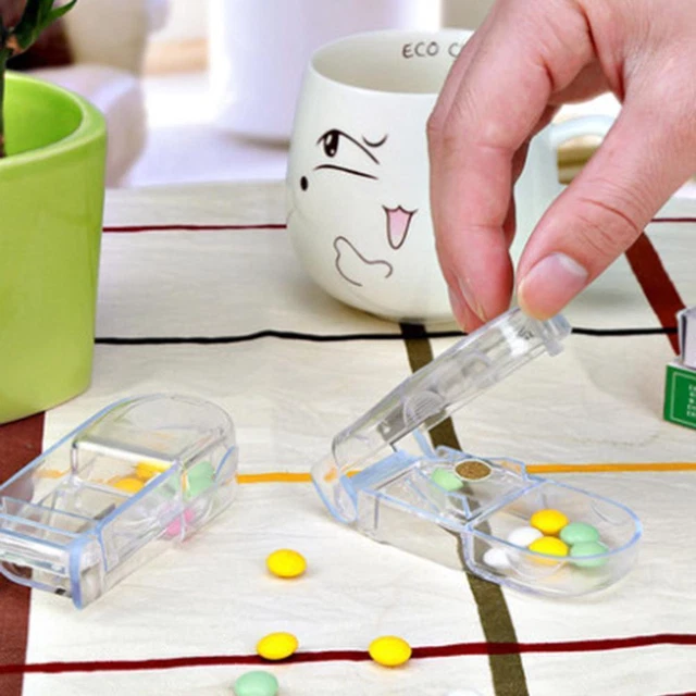 matefield handlichen scatola droga pillola taglio caduta scatola tablet spaccalegna medico