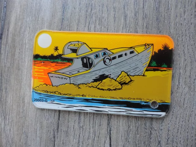 Gilligan Island Minnow Pinball Machine Key Chain