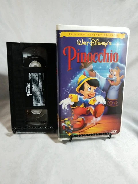 Walt Disney’s Pinocchio 60th Anniversary Edition VHS Clamshell (2000)