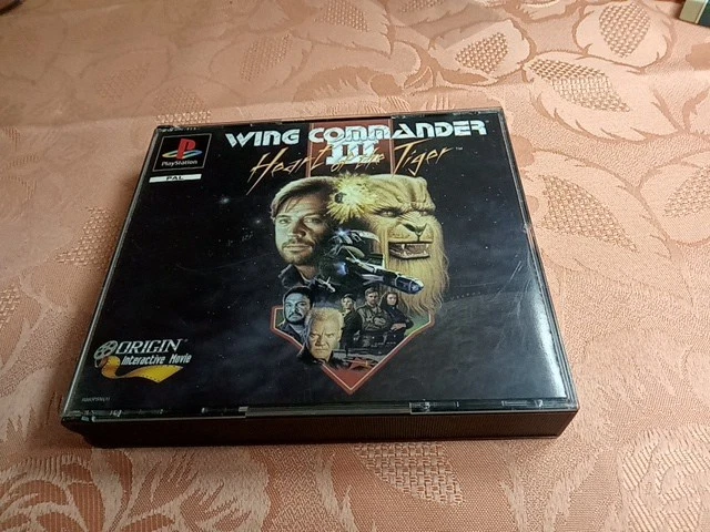 Jeu PS1 Wing Commander 3 - Version Japonaise NTSC-J - Occasion Très Bon état, Testé - Authentique, Complet