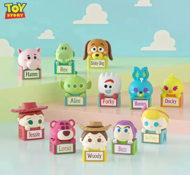 12PCS/SET New Disney Pixar Toy Story Mini PVC Action Figures Toys Dolls With Box