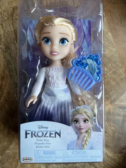 Disney Frozen 6 Inch Doll - Petite Elsa with Water Nokk Comb - NEW 🎁