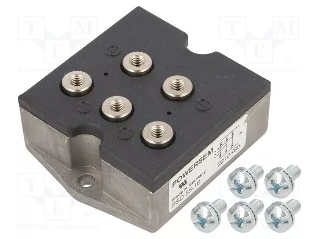 1 piece, Bridge rectifier: three-phase PSD55/16 /E2UK