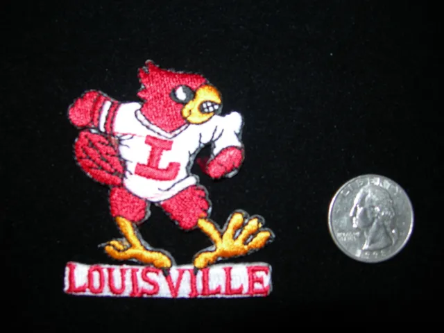 Louisville "Cardinals" Embroidered Iron On Patch - Ncaa