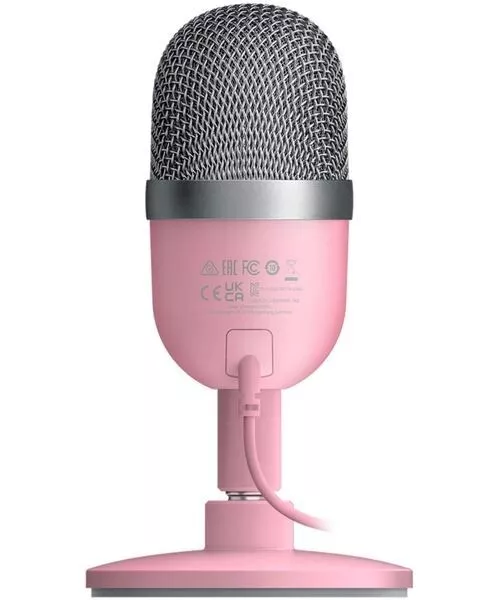 Microphone Razer Seiren Mini Quartz Rose et Gris