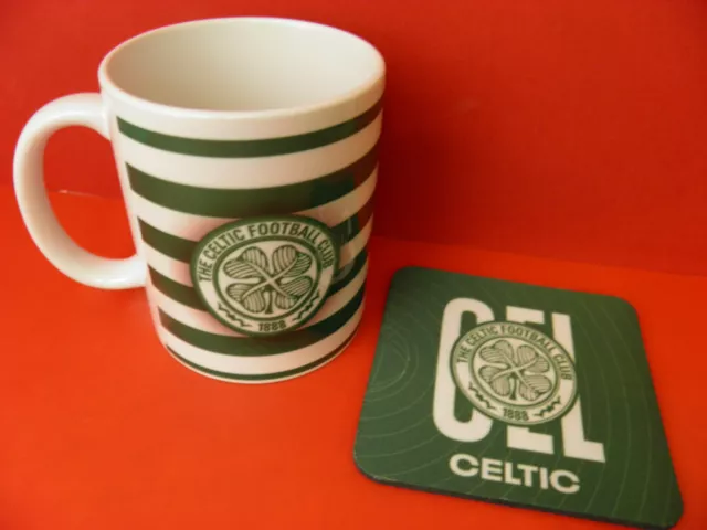 1 Ceramic 11oz Coffee / Tea Mug and Coaster CELTIC Football Club #1 your design