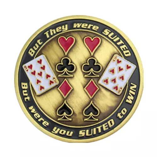Suited Card Guard - Challenge Coin