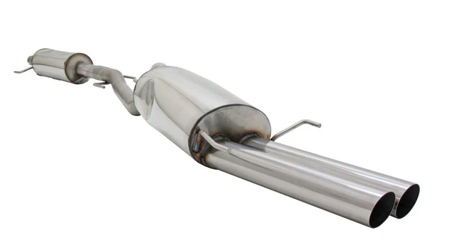 Ligne D'échappement Complète Pour OPEL ASTRA G 1.8 Et 2.0 16V (à Partir De 1998) - 2 Silencieux, Acier Aluminié