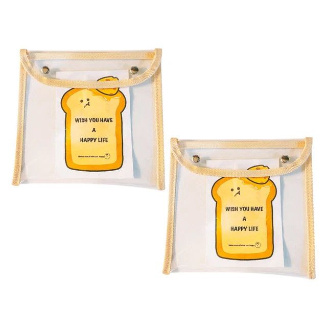 8-teiliges Mesh Beutel Set - 3 Größen Reißverschluss Taschen | Transparente Organizer