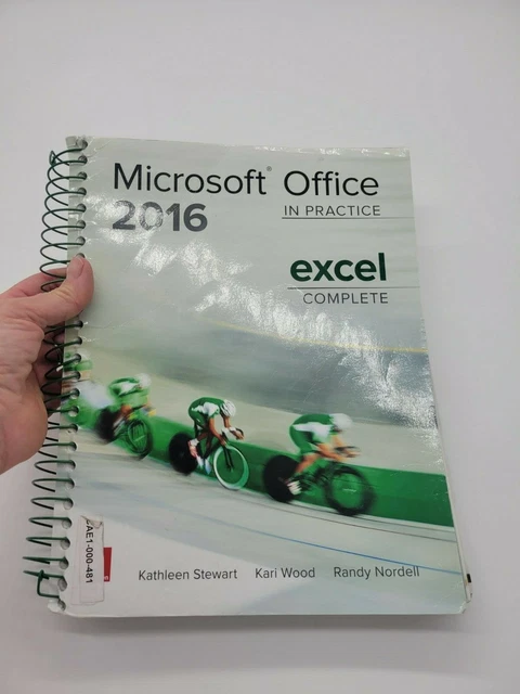MICROSOFT OFFICE 2016 in practice Excel Complete Textbook Spiral bound ...