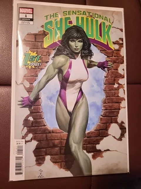 The Sensational She-Hulk 1. Adi Granov Variant. High Grade.