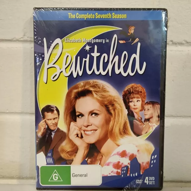 Bewitched: The Complete Season 7 DVD 4-Disc Set Brand New & Sealed Region 4 PAL