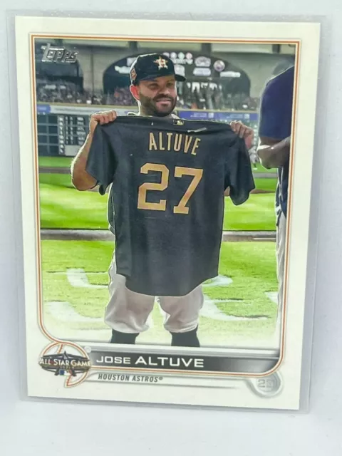 Jose Altuve 2022 Topps Update MLB All-Star Game No. ASG-9