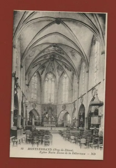 MONTFERRAND - Intérieur de l'église Notre Dame de la Délivrance  (D2178)