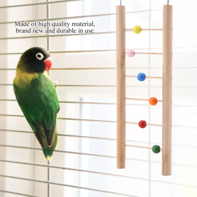 Holz Vogel Papagei Leiter Klettern Spielzeug Hängeschaukel Für Vogelkäfig Pet