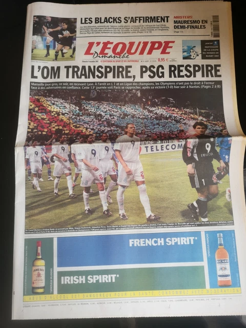 L'Equipe Journal 10/8/1977; Monaco, Nice et Lyon/ Piedvache